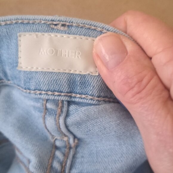 Mother The High Waisted Runaway in When in Rome Wash sz29 EUC like New - Picture 8 of 12